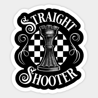 Rook Straight Shooter Sticker